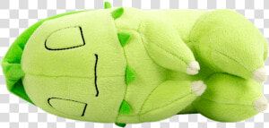 Sleeping Chikorita Plush  HD Png Download