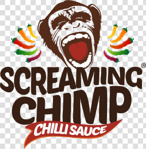 Transparent Screaming Png   Screaming Chimp Chilli Sauce Ltd  Png Download