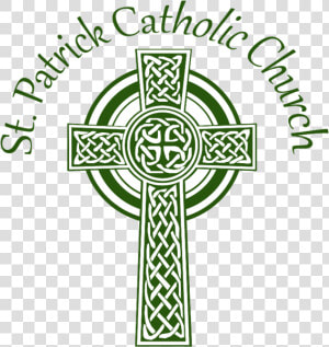 Patrick Catholic School   Celtic Knot Cross  HD Png Download