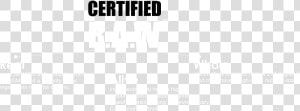 Certified R   A   W   Banner   Certified Senpai  HD Png Download