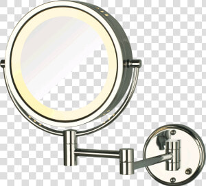 8x 1x Reversible Hardwired Makeup Mirror By Jerdon   Makeup Mirror Wall Mounted Size  HD Png Download