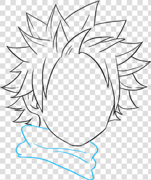 How To Draw Natsu From Fairy Tail   Natsu Drawing  HD Png Download