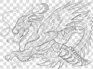 Mythical Creatures Coloring Pages  HD Png Download