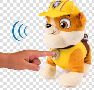 Paw Patrol Talking Plush  C    Large   سگ های نگهبان عروسک  HD Png Download