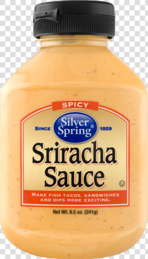 Silver Spring Spicy Sriracha Sauce    Silver Spring Foods  HD Png Download