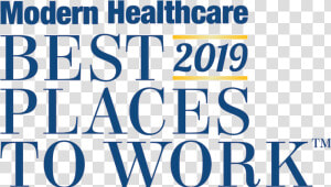 Mh Bestplacestowork Logo Stacked   Best Places To Work In Healthcare 2019  HD Png Download