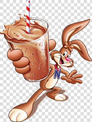 Nesquik Chocolate Milk Bunny  HD Png Download