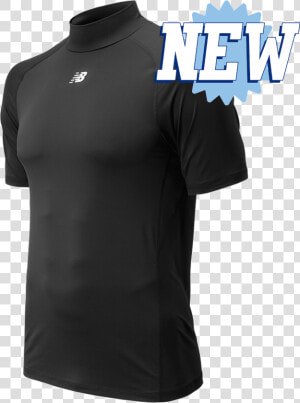 New Balance Challenger Mock Neck   Active Shirt  HD Png Download