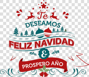 Feliz Navidad Y Prospero Año Nuevo Png  Transparent Png