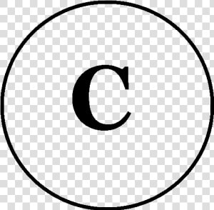 Copyright Symbol Png Download   Circle  Transparent Png