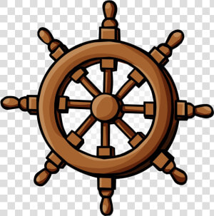 Ship Wheel Clip Library Captain Clipart Art Transparent   Ship Steering Wheel Clipart  HD Png Download