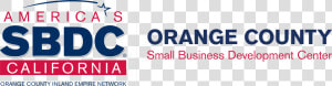 Sbdc Orange County Logo  HD Png Download