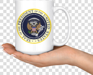 Charles Leazott 15oz Mug Fake Presidential Seal 15oz   Presidential Seal Doctored With Symbols Of Russia  HD Png Download