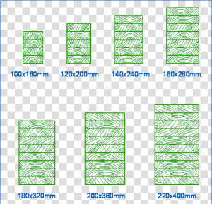 Laminated Beams Wood Glued Sections Glulam Vigas Madera   Secciones Vigas Madera Laminada  HD Png Download