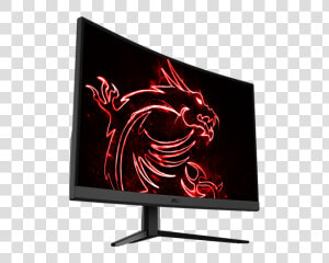 Msi Optix G27c4 Curved Gaming Monitor  HD Png Download