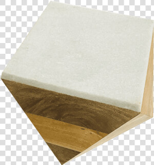 Inspired Environments Marble Top Wood Geo Table   Plywood  HD Png Download