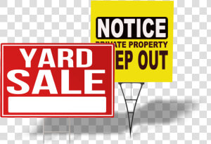 Benefits Of Yard Signs   Private Property Keep Out  HD Png Download