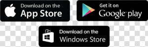 App Store Google Play Png   App Store Google Play Windows Store  Transparent Png