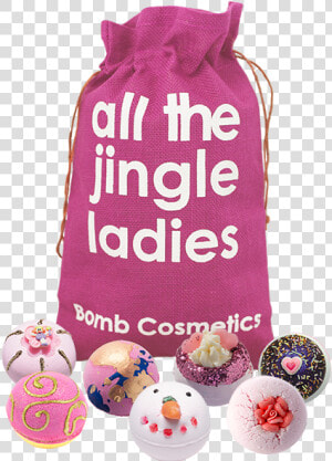 All The Jingle Ladies Gift Set Santa Sack   All The Jingle Ladies Bomb Cosmetics  HD Png Download