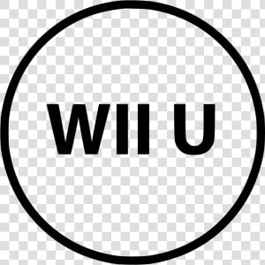 Wii U Nintendo Sign Gaming Video   Wii U Icon Png  Transparent Png