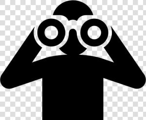 Transparent Objetivo Png   Binoculars Icon Png  Png Download