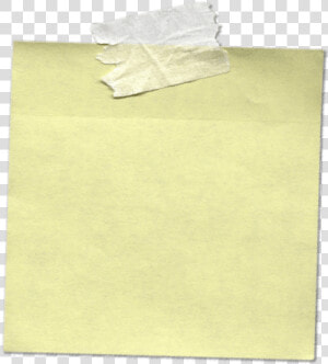 Sticky Note With Tape   Sticky Note  HD Png Download