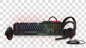 Mouse  Keyboard And Headphone   Hp Omen Sequencer Keyboard 2vn99aa  HD Png Download