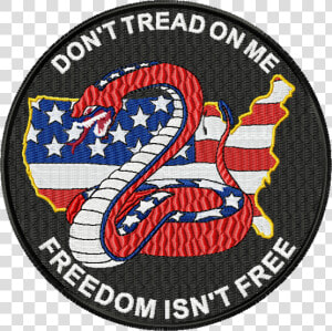 Don T Tread On Me   Round Patch Png  Transparent Png