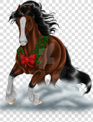 Clydesdale Horse Finished By Rejectall American On   Clydesdale Horses For Christmas  HD Png Download