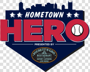 2018 Hometown Hero Logo Sounds Baseball Hero Hometown   Skyline  HD Png Download