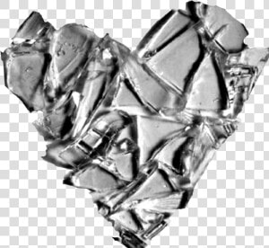  broken  glass  brokenglass  heart  brokenheart  heartbroken   Heart Broken Like Glass  HD Png Download