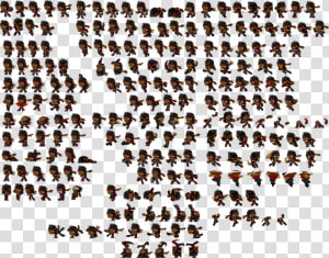 Pixel Art Sprite Sheet Animation  HD Png Download