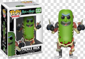 Pickle Rick Funko Pop  HD Png Download