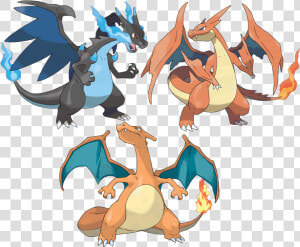 Charizard Y Mega Charizard  HD Png Download