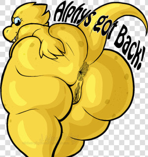 Alphys Butt  HD Png Download