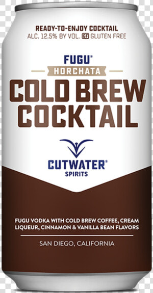 Cutwater Fugu Horchata Cold Brew   Cutwater Horchata Cold Brew  HD Png Download