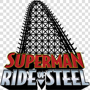 Superman Ride Of Steel Logo Png Transparent   Superman The Ride Logo  Png Download