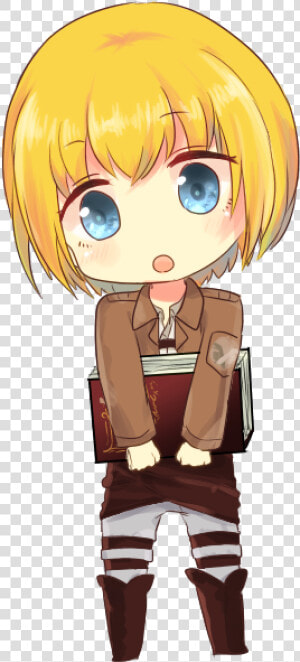 Attack On Titan Chibi Armin  HD Png Download