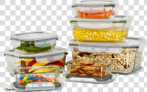 14pc Mason Glass Rectangular Set Data lazy   cdn   Mason Craft  amp  More Food Container Set  HD Png Download