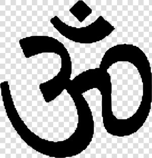 Om Symbol Hinduism Vishnu Drawing   5 Main Religions Symbols  HD Png Download