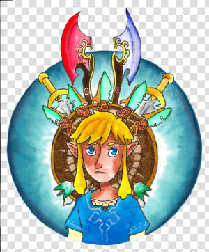 Breath Of The Wild Link i Absolutely Love This Game   Cartoon  HD Png Download