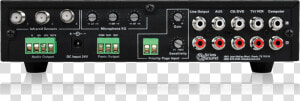 Amplifier Audio With Priority Line Input  HD Png Download