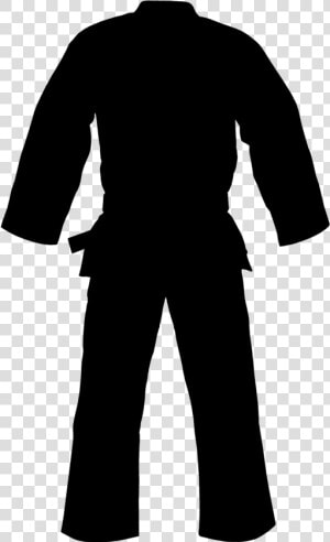 Robe Sleeve Uniform Male Silhouette   Silhouette  HD Png Download