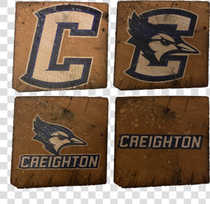 Creighton University Reclaimed Barn Beam Coaster Set  HD Png Download