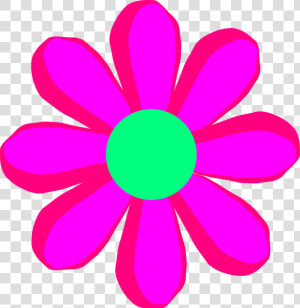 Flower Cartoon Pink Svg Clip Arts   Flower Clip Art  HD Png Download