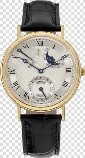 Classique Power Reserve Moon Phase Yellow Gold Automatic   Breguet  HD Png Download