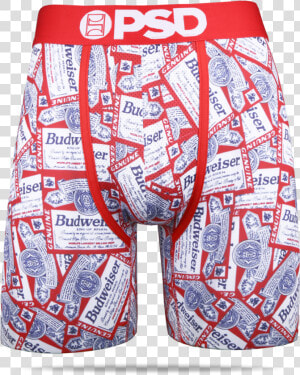 Budweiser Boxer Briefs For Men Class   Psd Underwear  HD Png Download