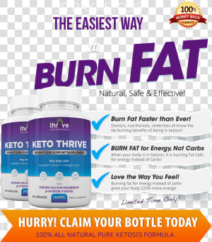 Keto Burn Advanced Weight Loss  HD Png Download