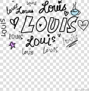 Louis Tomlinson And One Direction Image   Calligraphy  HD Png Download