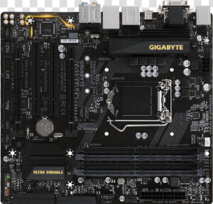 Gigabyte Ga Z270m D3h  HD Png Download